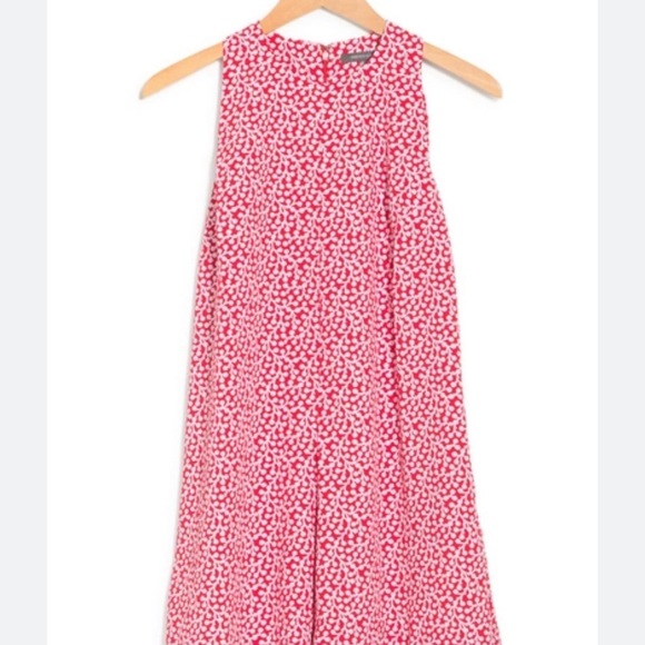 FRENCH CONNECTION Elao Evening Dew Romper in Red Size 2 NWOT - Picture 2 of 8